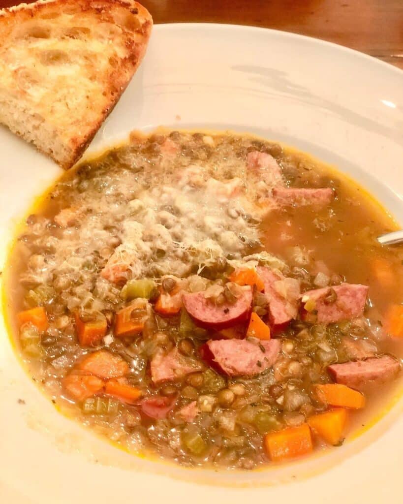 Lentil and Sausage Soup