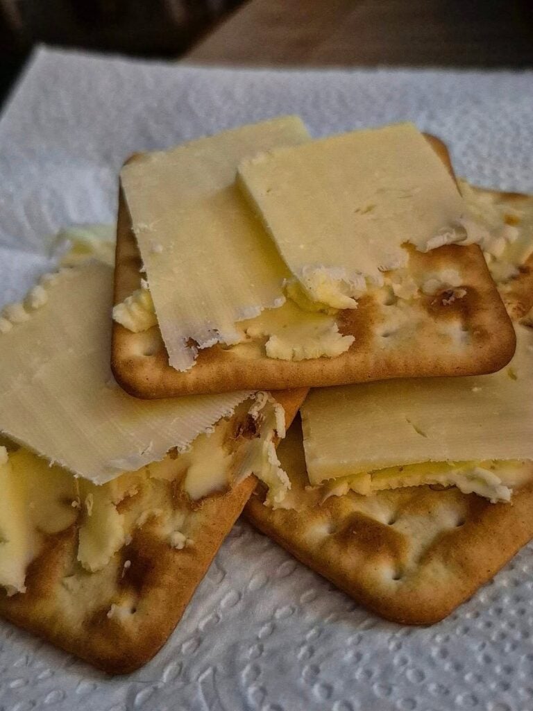 Cheese and Whole Grain Crackers