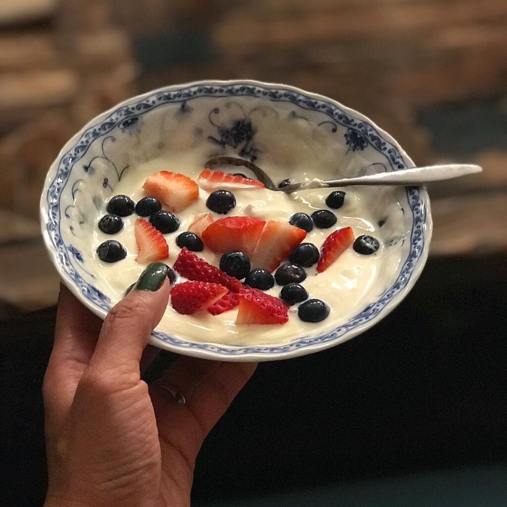 Greek Yogurt with Berries