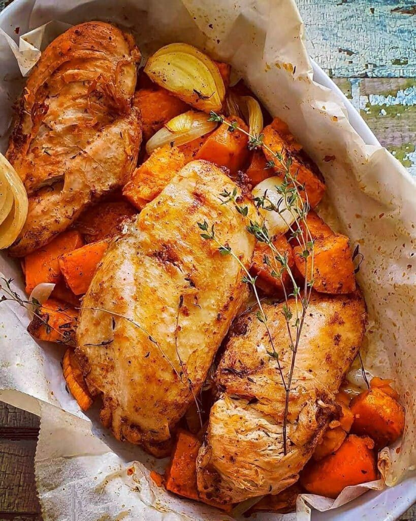 Chicken and Sweet Potato