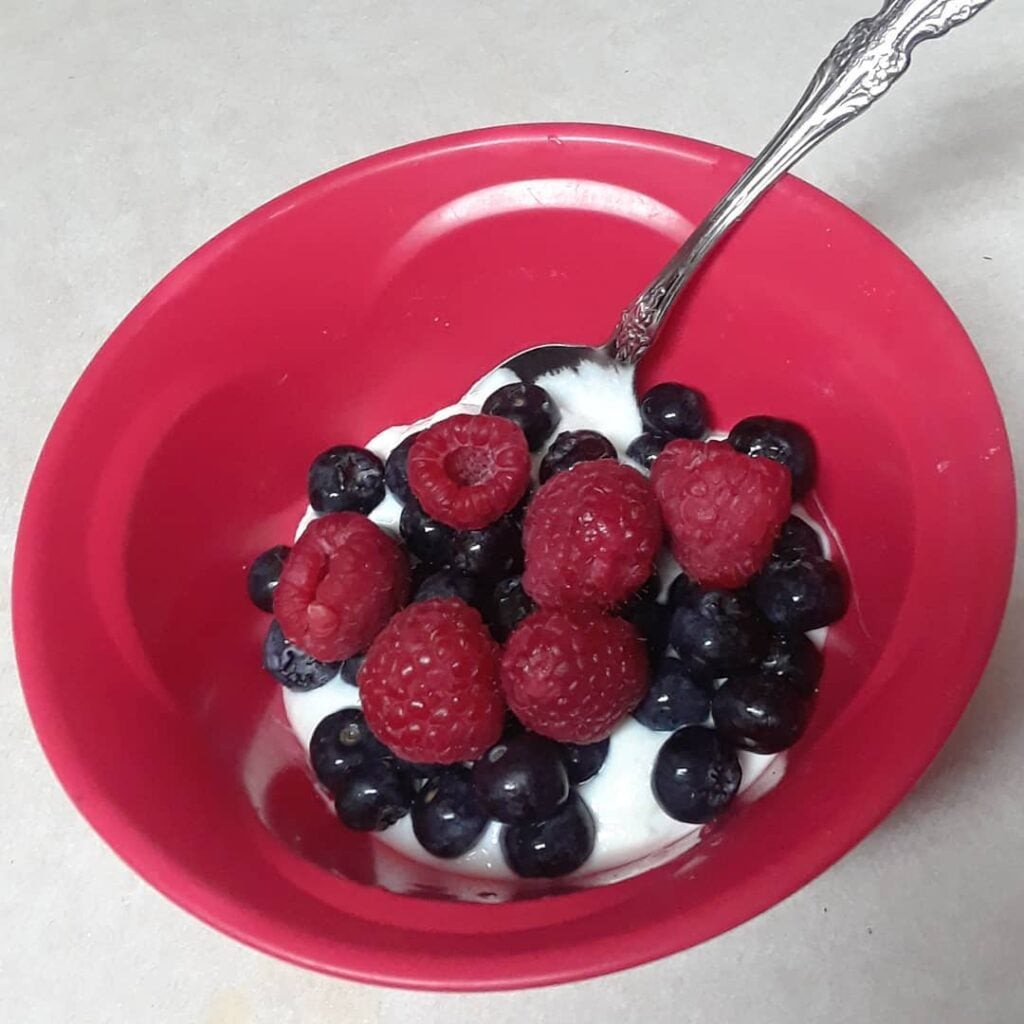 Greek Yogurt and Berries