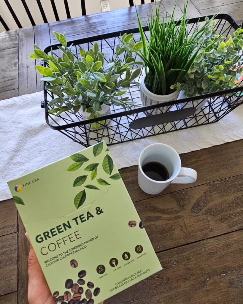 Green Tea and Coffee