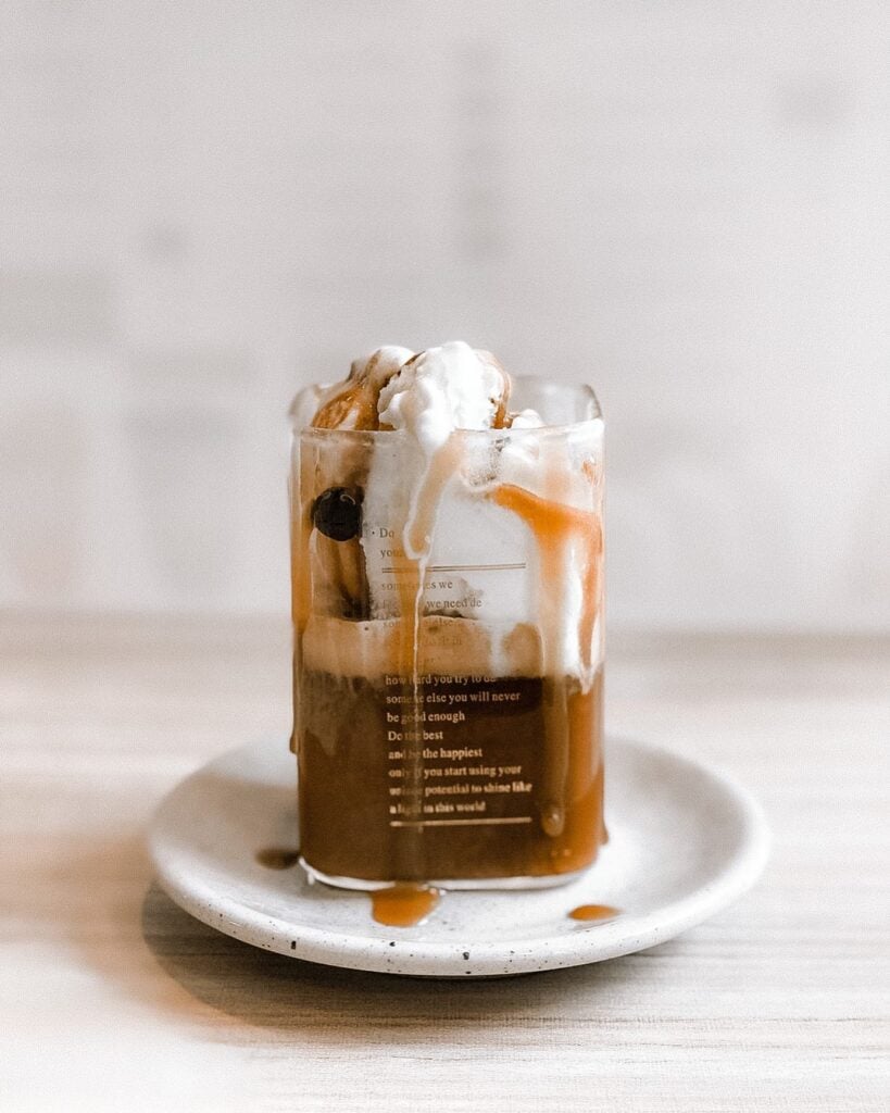 Salted Caramel Affogato