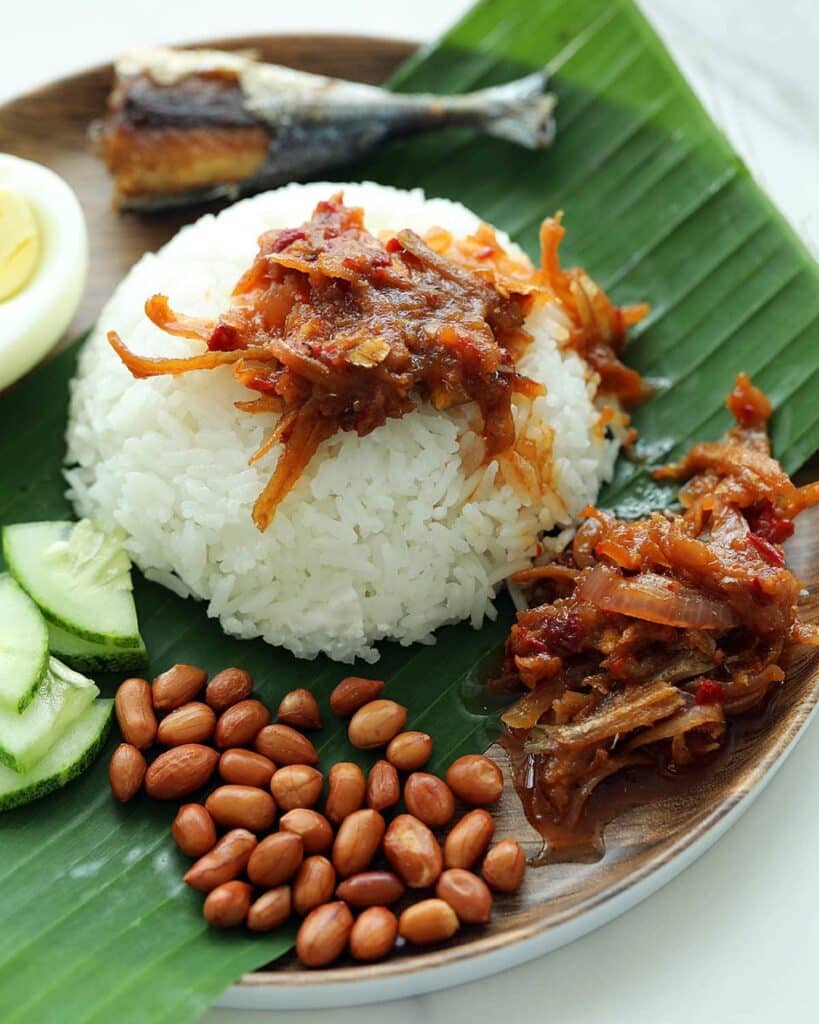 Nasi Lemak Dish
