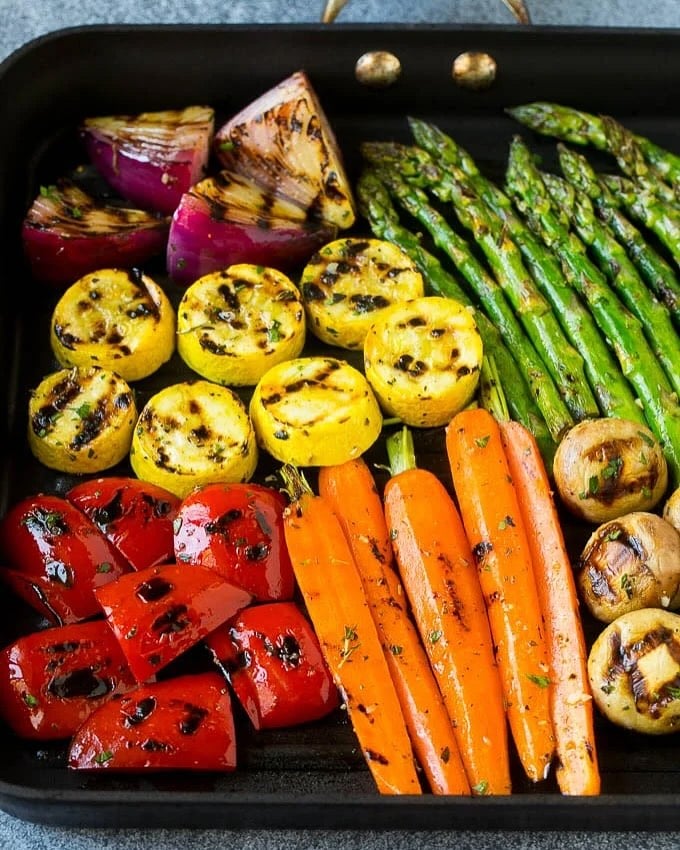 Grilled Vegetables dish